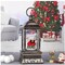Christmas Snow Globe, Cardinal Glitter Lighted with Music Snow Globe, Musical Christmas Decorations USB, and Battery Operated Lantern